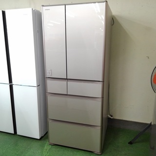 日立 HITACHI 5ドア冷凍冷蔵庫 R-S40J（XW）【愛千143】