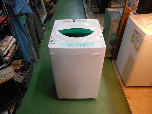 【磐田市見付】　東芝　洗濯機　5.0kg　AW-705