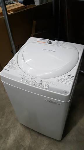 ◇TOSHIBA　東芝電気洗濯機　AW-42SM　4.2KG　2014年製　ピュアホワイト◇