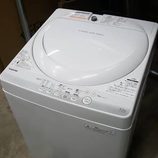 ◇TOSHIBA 東芝電気洗濯機 AW-42SM 4.2KG 2014年製 ピュアホワイト