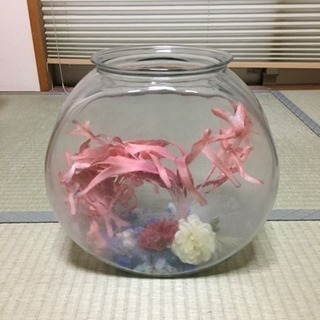 金魚鉢(ガラス製)