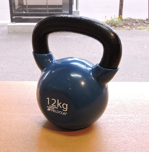 北大前 札幌 引取 Fieldoor ケトルベル 12kg Pvcコーティング トレーニング ダンベル 重り 福助北13条店 北１２条のフィットネス トレーニングの中古あげます 譲ります ジモティーで不用品の処分