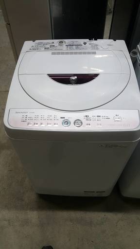☆SHARP シャープ Ag＋イオンコート 全自動洗濯機 ES-GE60L-P 6.0Kg 2012年製☆