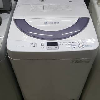 シャープ 5.5kg全自動洗濯機 ES-GE55N-S 2013...