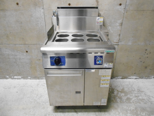 タニコー 茹で麺器 TU-60N ＬＰガス『使用感あり』【リサイクル ...