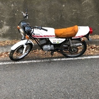 希少 リミッター無し RD50 空冷2スト 50cc 中古原付バ...