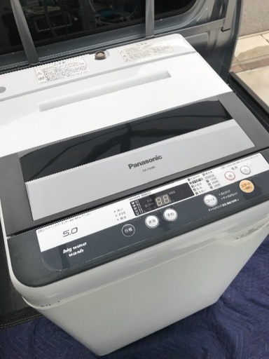 取引中。2013年製パナソニック全自動洗濯機5キロ。千葉県内配送無料。設置無料。