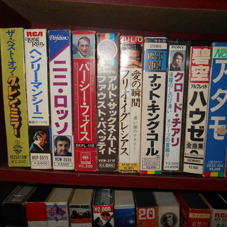 懐かしのカセットテープ