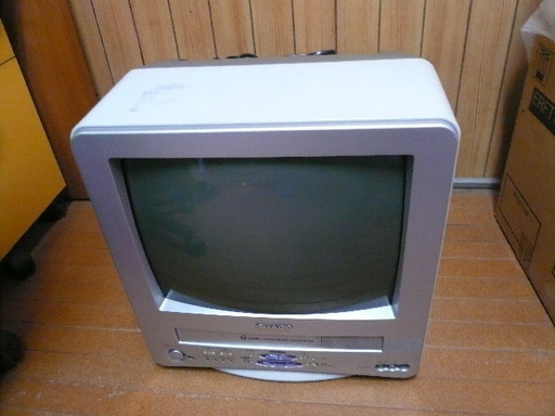 シャープ カラーテレビ テレビデオ VT-14FJ3