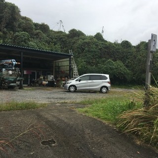 青蓮寺！  駐車場、倉庫、事務所、資材置き場などに。鉄骨屋根