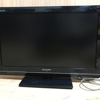 【受け渡し予定者確定】【ジャンク品】液晶テレビ 22型 SHAR...