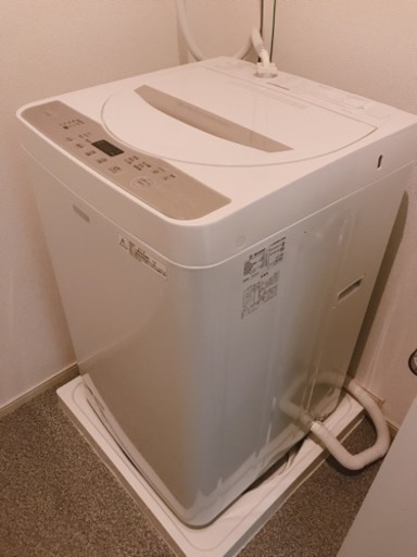 SHARP EC-G55SC タテ型 洗濯機 2017年製 5.5kg