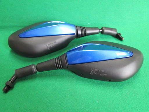かっこいいよ I 443 Suzuki アドレスv125 バックミラーセット ブルー ブラック系色 新品 長期在庫品 Espoir 大東 住道のパーツの中古あげます 譲ります ジモティーで不用品の処分