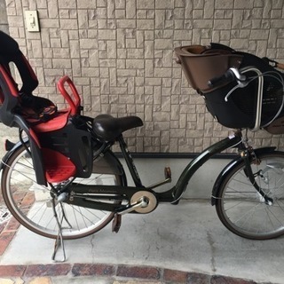 子供乗せ自転車 後ろ乗せ付き