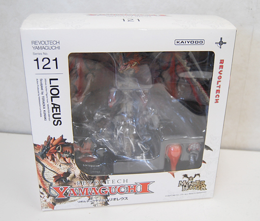 新品 海洋堂 リボルテックヤマグチ モンスターハンター リオレウス フィギュア 空の王者 No,121 NR-167