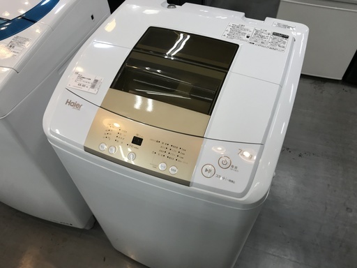 Haier 乾燥機能付自動洗濯機　販売中！！