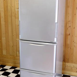 SHARP SJ-WA35Y-S SHARP シャープ 両開き冷凍冷蔵庫 SJ-WA35Y 350L