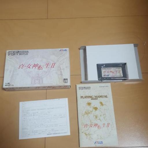 真・女神転生2GBA版・中古品箱説明書有り