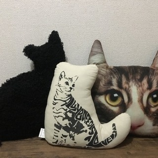 Francfranc等のねこのクッション3個セット ちぃちゃん 千歳烏山のその他の中古あげます 譲ります ジモティーで不用品の処分