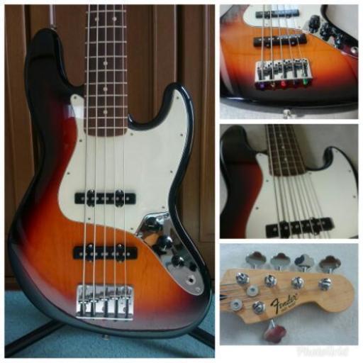 【美品】Fender standard jazz bass Ⅴ made in Mexicoフェンダー ５弦ジャズベース メキシコ製 2