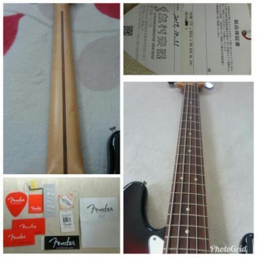 【美品】Fender standard jazz bass Ⅴ made in Mexicoフェンダー 5弦ジャズベース メキシコ製 3