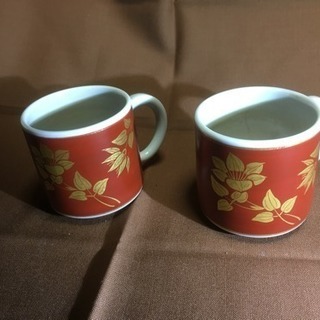 コーヒーカップ　九谷焼　金箔彩
