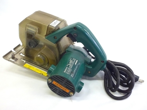 日立工機 集じん丸のこ 100mm C4YA1 切断 電動工具 動作品　/SR1