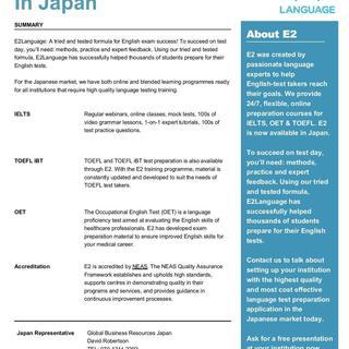 Test Preparation IELTS TOEFL OET PTE in Kagoshima Japan now - 教室・スクール