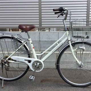 ◎27インチ自転車・シマノ6段変速・LEDライト