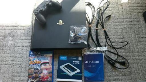 PS4 Pro+Crucial SSD 1TB+パワプロ2018