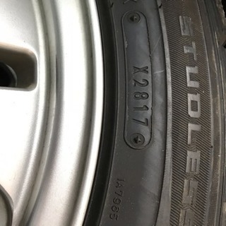 バリ山 2017年 製造のWINTER MAXX 01 205/55R16 91 ホイール付き