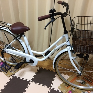 激安中古車出ました！！ ミヤタ アルミビンゴ 26インチ 後ろカゴ付き