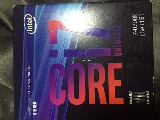 Core i7 8700K　殻割り済み
