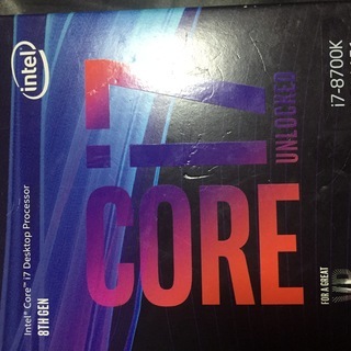 Core i7 8700K　殻割り済み