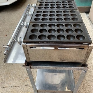 業務用たこ焼き機 都市ガス用 72穴