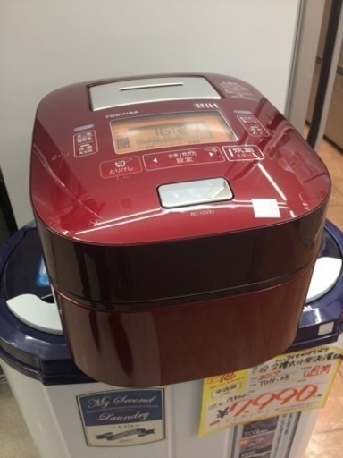 TOSHIBA 2015年製 5.5合 炊飯器 RC-10VXJ
