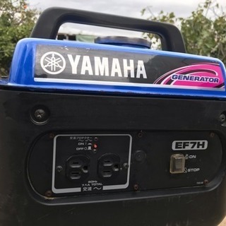 YAMAHA/ヤマハ　ポータブル発電機/ガソリン　EF7H☆★ 美品
