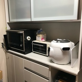 ニトリ 食器棚 キッチンボード アルミナ2