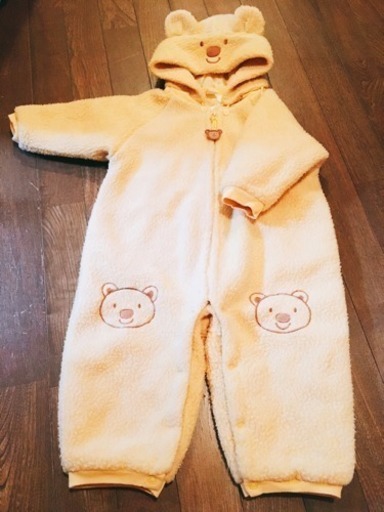 サイズ 赤ちゃん用防寒着 黄色のもこもこクマちゃん ゆき 高島のベビー用品 ベビー服 の中古あげます 譲ります ジモティーで不用品の処分
