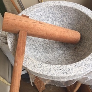 【商談中】臼  台  杵  セット