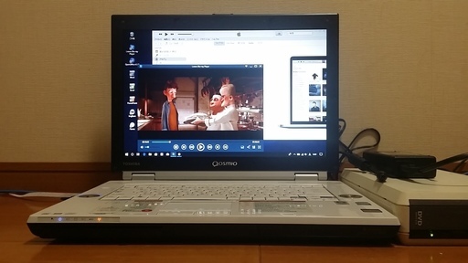 Windows10アップグレード済みノートパソコン (15.4型 Clear SuperView液晶 1280x800)