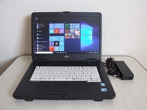 高速SSD240GB搭載　Fujitsu LIFEBOOK A550/B ノートパソコン