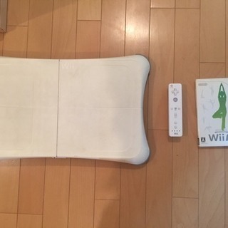 （ジャンク）Wii バランスボード 、リモコン1点、Wii fi...