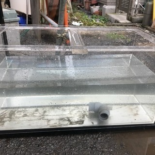 【商談中】1500×600×450オーバーフロー水槽 アングル台セット！