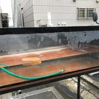 【商談中】1500×600×450オーバーフロー水槽 アングル台セット！