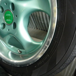 GAT　トスカーナ★深リム　リバース　スタンス　ヘラフラ　JDM　USDM　185/55R15　PCD100　シビック　レビン　フィット　デミオ　　