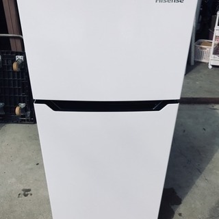 2ドア冷凍冷蔵庫 2016年 ハイセンスの画像