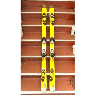 札幌169cm 【サロモン teneighty スキー2点セット 黄テン】169cm