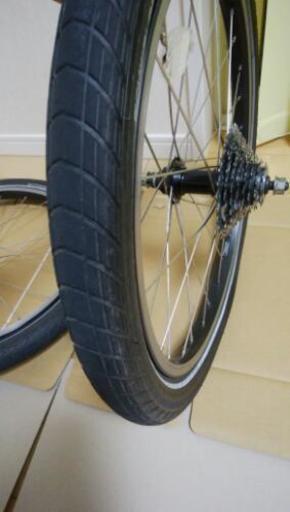 ２０インチ４０６のタイヤホイール 中古 ｋ１ 守谷の自転車の中古あげます 譲ります ジモティーで不用品の処分