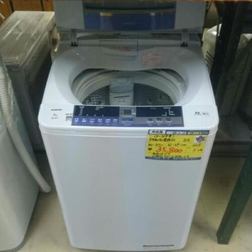 （値下げしました）日立 全自動洗濯機8K 2015年製 (高く買い取るゾウ中間店)